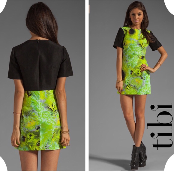 🌻HP🌻Athena Sunflower Silk Blend Dress - Picture 2 of 6